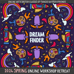 2024 Spring Art Journaling the Magic Online Retreat