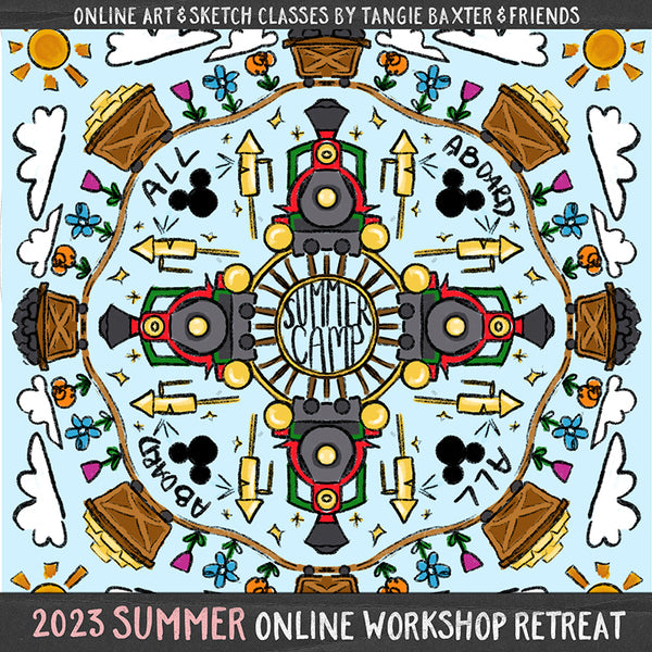 2023 Summer Art Journaling the Magic Online [Replays!]