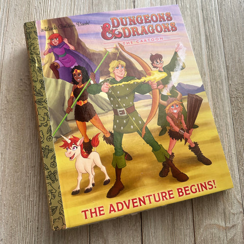 D&D Adventure -Golden Book Journal READY TO SHIP