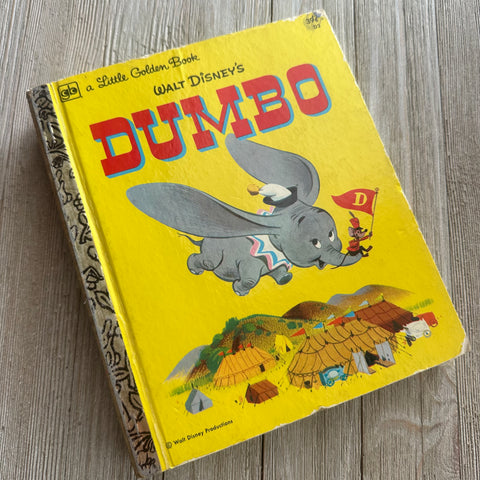 Dumbo [Vintage]-Golden Book Journal READY TO SHIP