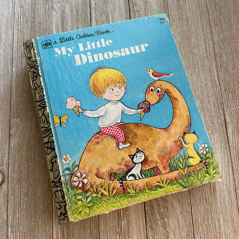 My Little Dinosaur-Golden Book Journal READY TO SHIP