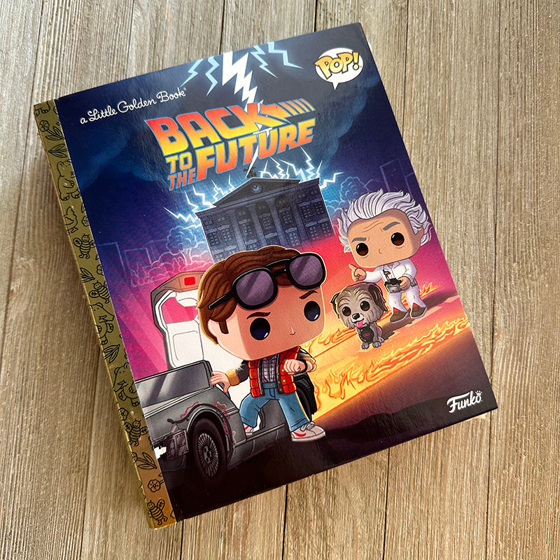 Back Future-Golden Book Journal READY TO SHIP