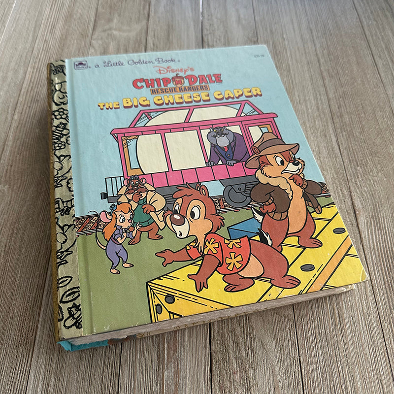 Chip'n'Dale Rescue Rangers -Golden Book Journal READY TO SHIP