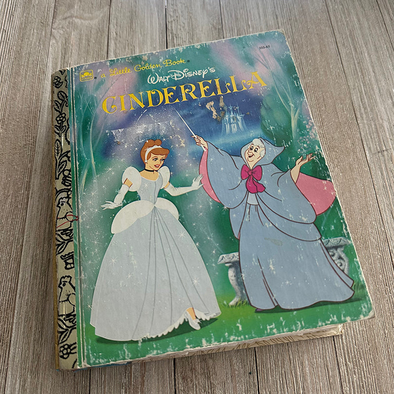 Cinderella 202-Golden Book Journal READY TO SHIP