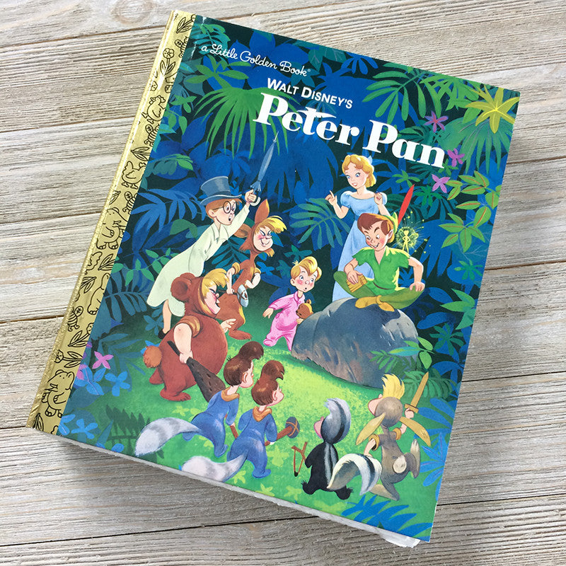 Peter Pan-Golden Book Journal READY TO SHIP