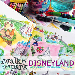 A Walk in the Park Online Sketchbook Adventure & Tour {Self-Study}