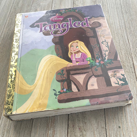 Tangled-Golden Book Journal READY TO SHIP