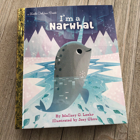 Joey Chou: I am a Narwhal-Golden Book Journal READY TO SHIP