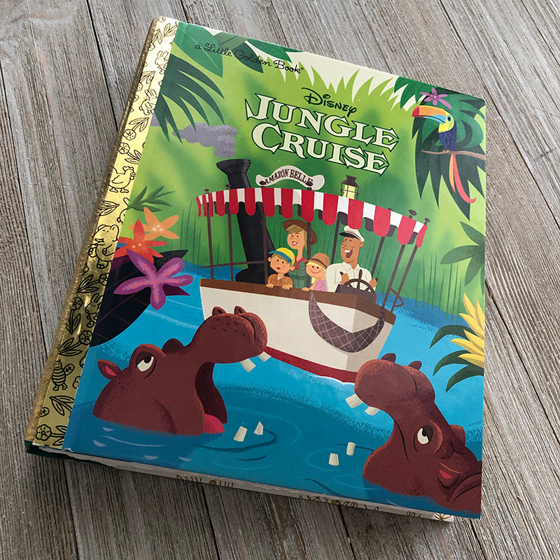 Jungle Cruise -Golden Book Journal READY TO SHIP
