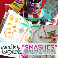 A Walk in the Park Online Sketchbook Adventure & Tour {Self-Study}