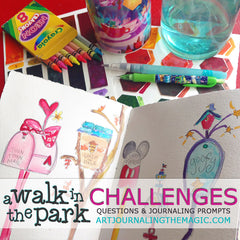 A Walk in the Park Online Sketchbook Adventure & Tour {Self-Study}