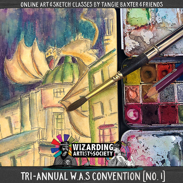 TriAnnual W.A.S Convention [No. 1] Replay Art Journaling the Magic