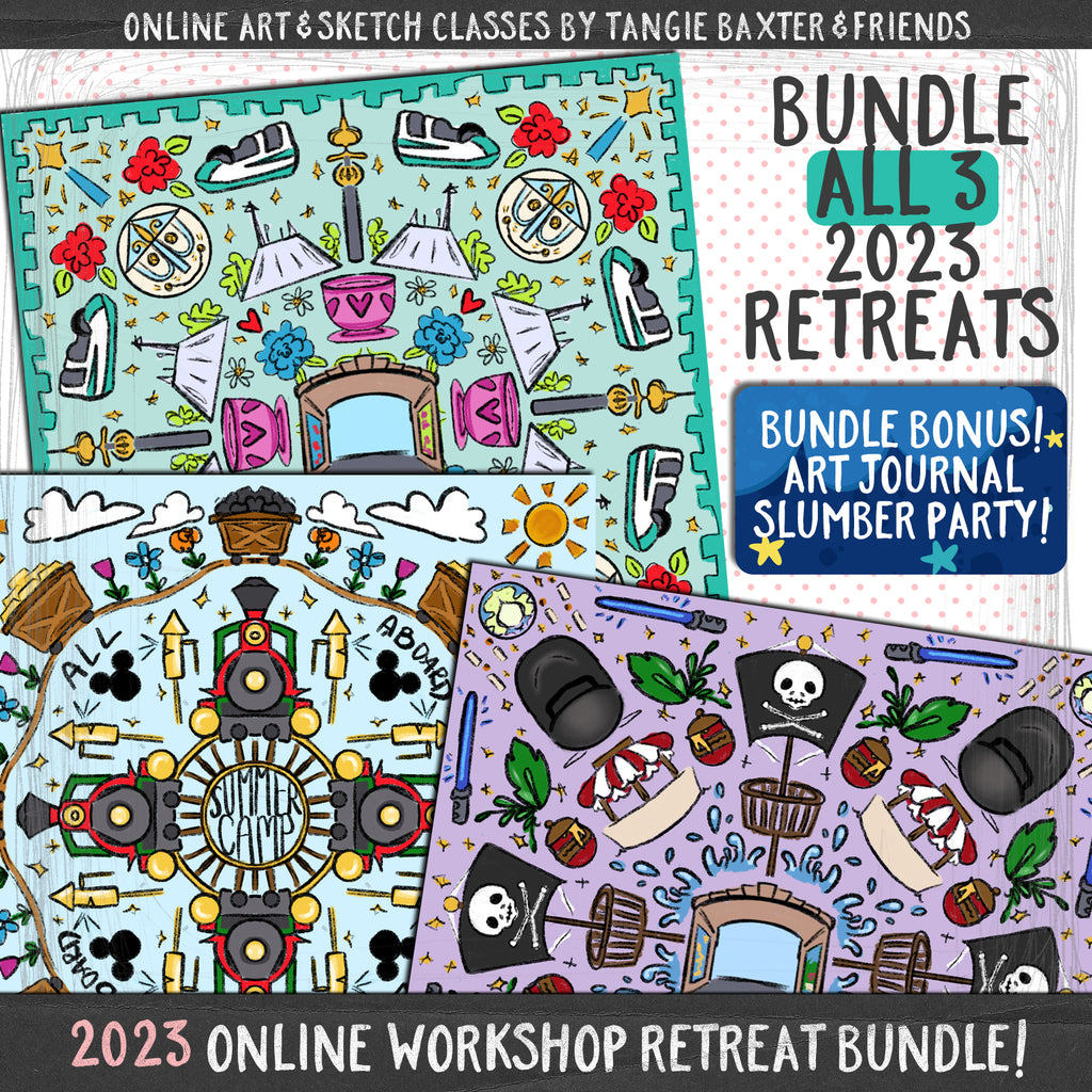 2023 Art Journaling the Magic Online Replays! Season Bundle