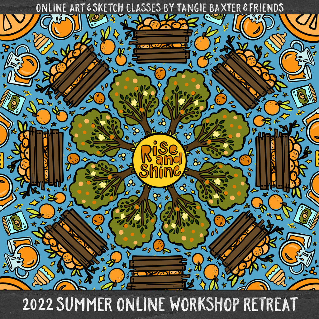 Art Journaling the Magic Online LIVE! 2022 Summer Retreat