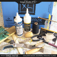 Golden Journal Making Class