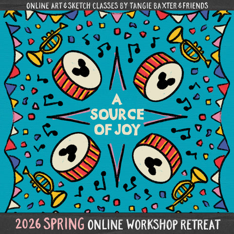 2026 Spring Art Journaling the Magic Online Retreat [Replays!]