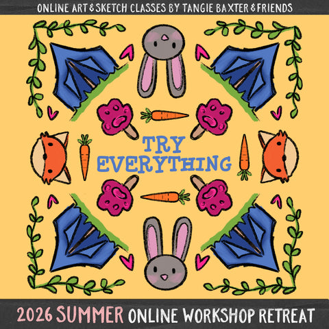2026 Summer Art Journaling the Magic Online Retreat