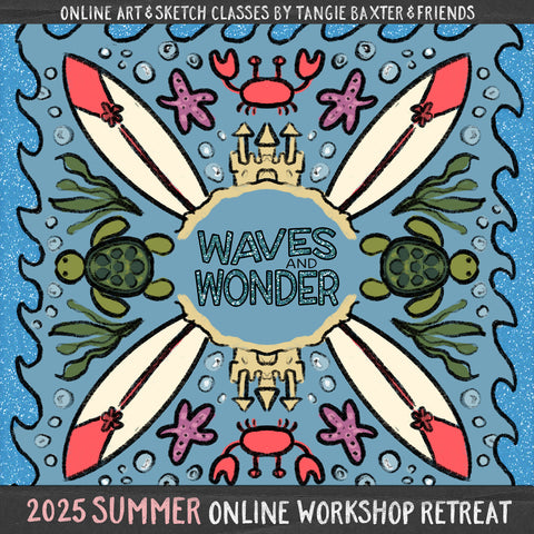 2025 Fall Art Journaling the Magic Online Retreat