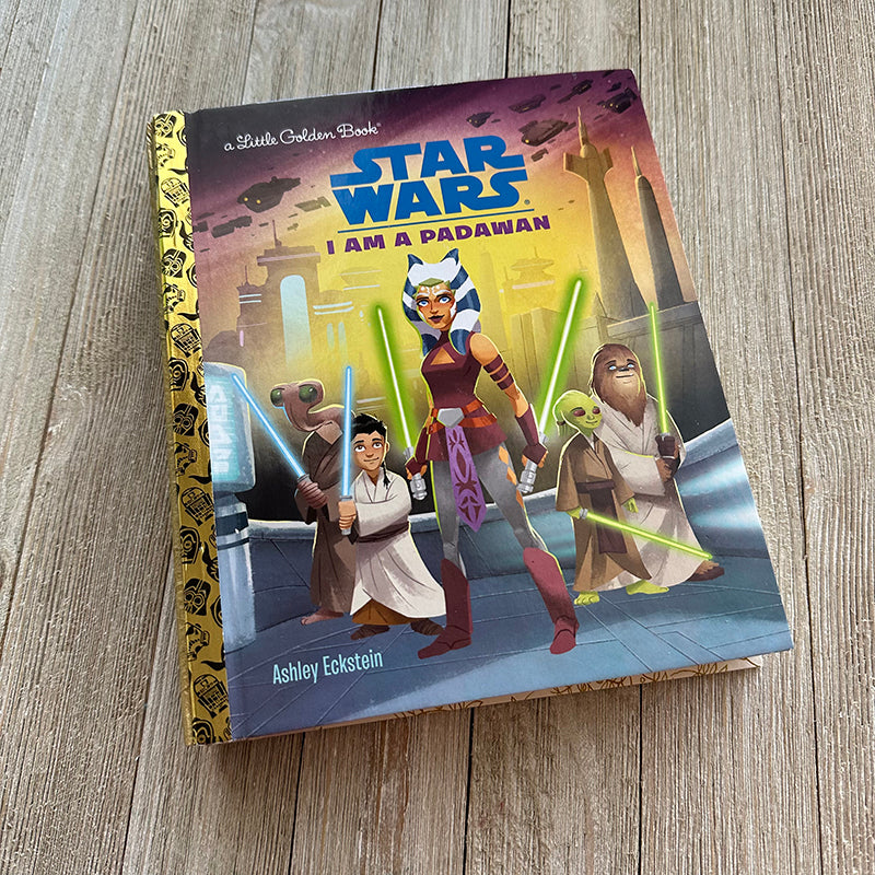 Star Wars-I am a Padawan-Golden Book Journal READY TO SHIP