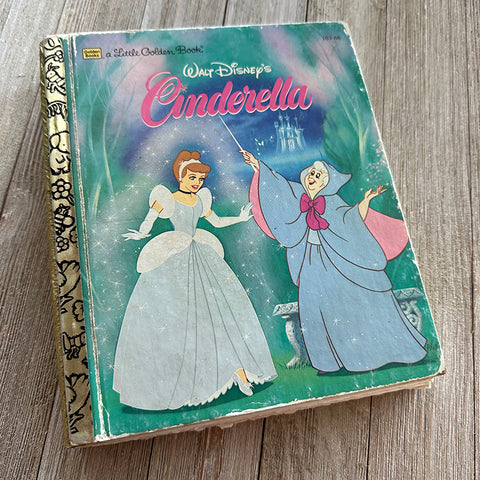 Cinderella 121-Golden Book Journal READY TO SHIP