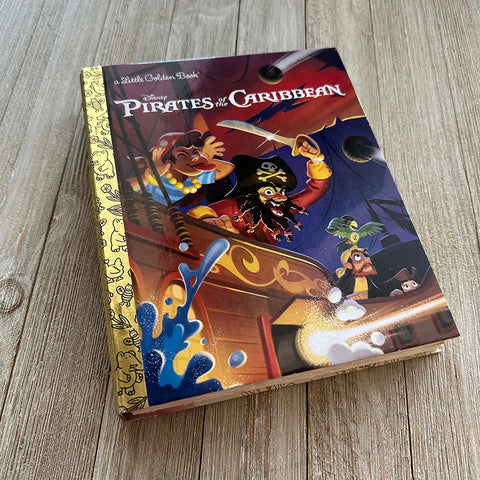 Pirates of the Caribbean 2023-Golden Book Journal READY TO SHIP