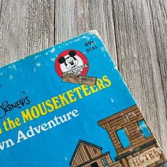Mouseketeers Ghost Town Adventure-Golden Book Journal READY TO SHIP