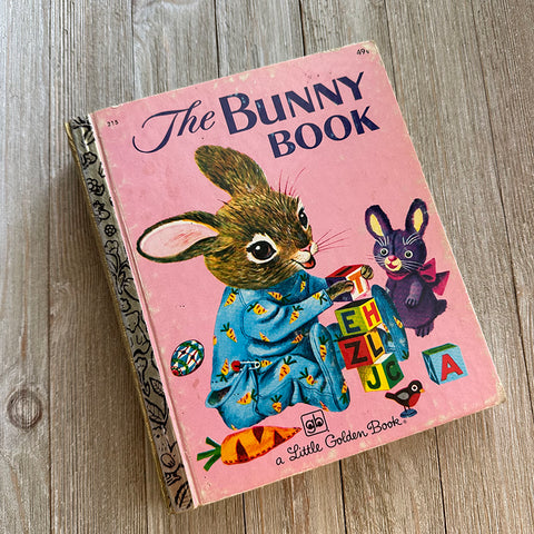 Bunny Book-Golden Book Journal READY TO SHIP