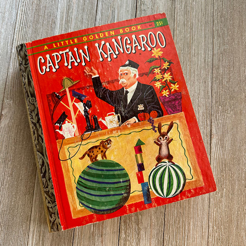 Captain Kangaroo-Golden Book Journal READY TO SHIP