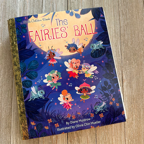 Fairies Ball Golden Book Journal READY TO SHIP