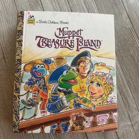 Muppets Treasure Island-Golden Book Journal READY TO SHIP