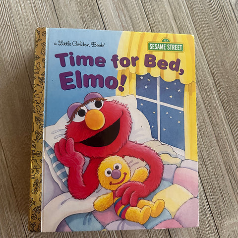 Muppets Time for Bed Elmo-Golden Book Journal READY TO SHIP