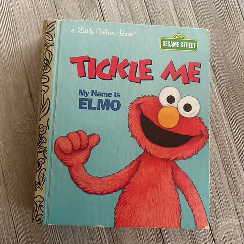 Muppets Tickle Me My Name Is-Golden Book Journal READY TO SHIP