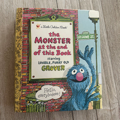 Muppets Monster End Book-Golden Book Journal READY TO SHIP