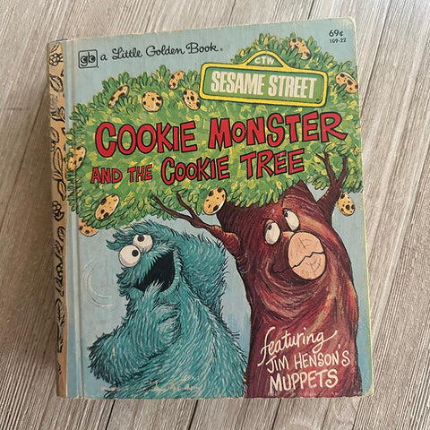 Muppets Cookie Monster Tree-Golden Book Journal READY TO SHIP