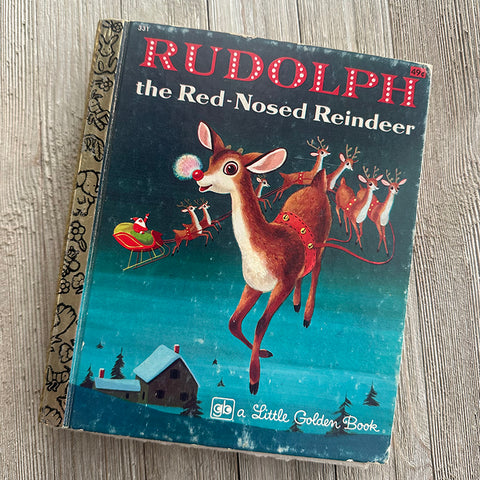 Rudolph-Golden Book Journal READY TO SHIP