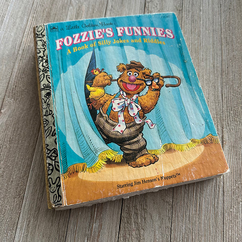 Fozzie's Funnies-Golden Book Journal READY TO SHIP