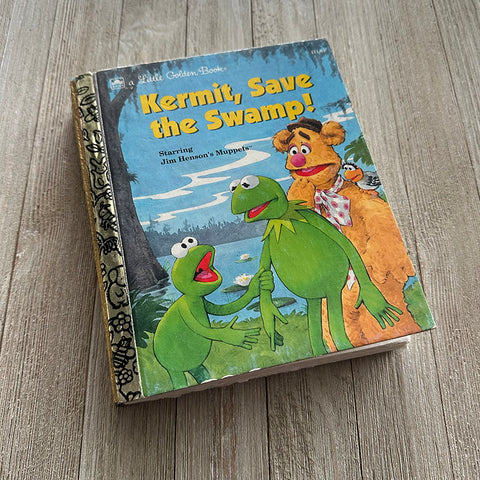 Kermit Save the Swamp-Golden Book Journal READY TO SHIP