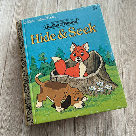 Hide and Seek-Golden Book Journal READY TO SHIP