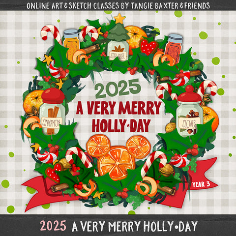 2025 A Very Merry Holly-Day! Year 3