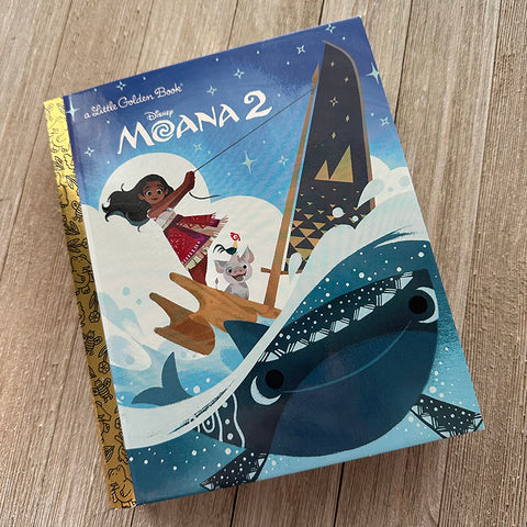 Moana 2-Golden Book Journal