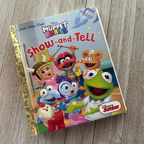 Muppet Show and Tell-Golden Book Journal READY TO SHIP