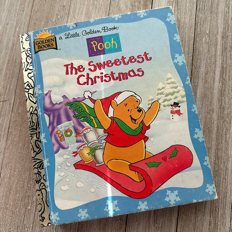 Winnie the Pooh Sweetest-Golden Book Journal READY TO SHIP