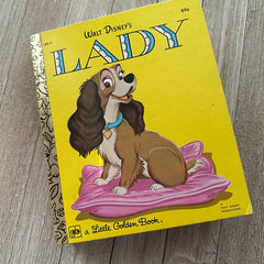 Lady [Vintage] -Golden Book Journal READY TO SHIP