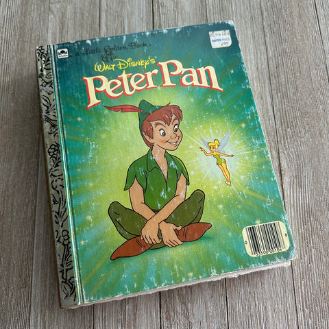 Peter Pan #704 VINTAGE -Golden Book Journal READY TO SHIP