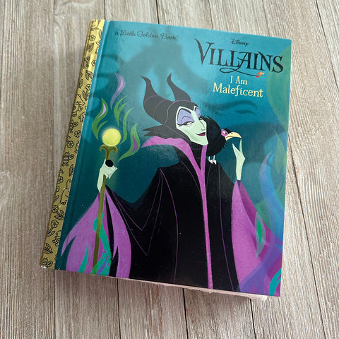 Villains Maleficent -Golden Book Journal READY TO SHIP