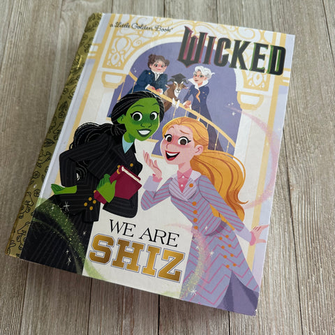 Wicked We are Shiz -Golden Book Journal READY TO SHIP
