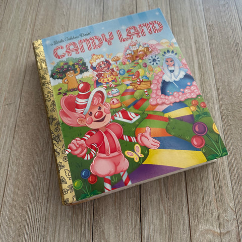 Candy Adventure-Golden Book Journal READY TO SHIP
