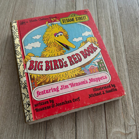Big Red -Golden Book Journal READY TO SHIP