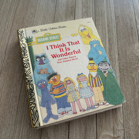 Wonderful Street -Golden Book Journal READY TO SHIP