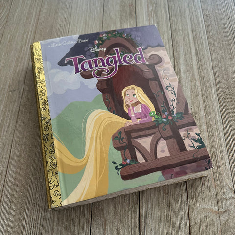 Tangled -Golden Book Journal READY TO SHIP